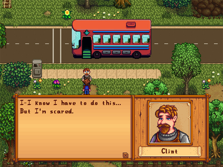 Improved Clint / Stardew Valley Mod