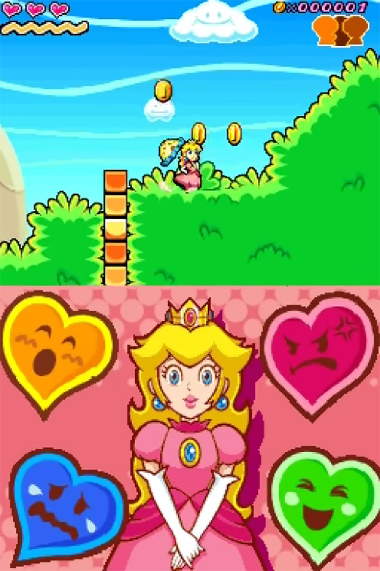 Super Princess Peach (2006) gameplay screenshot