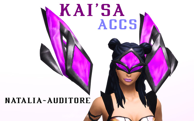 Kai’Sa Accs / Sims 4 CC