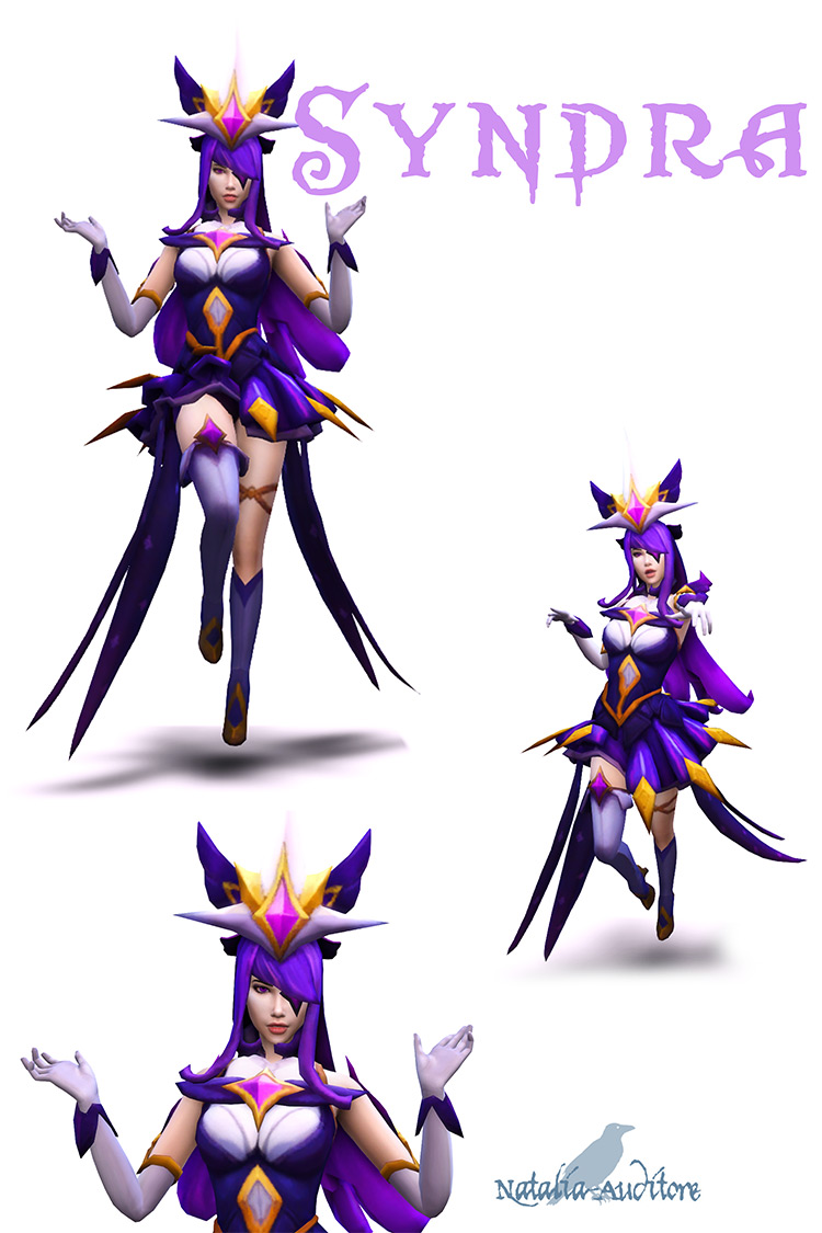 Syndra Star Guardian / Sims 4 CC