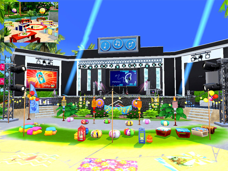 Sims 4 Coachella   Music Festival CC   FandomSpot - 71