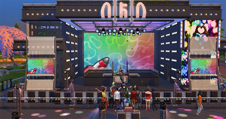 Music Festival and Concert / Sims 4 Mod