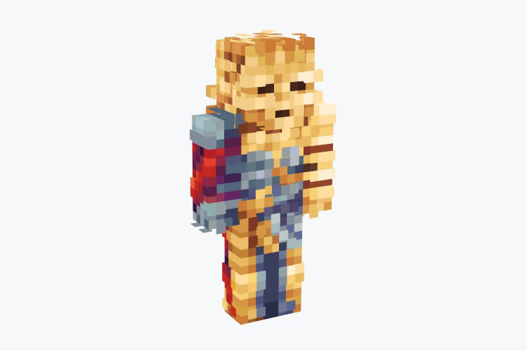 D, Hunter of the Dead Skin For Minecraft