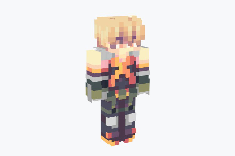 Katsuki Bakugou (My Hero Academia) Minecraft Skin