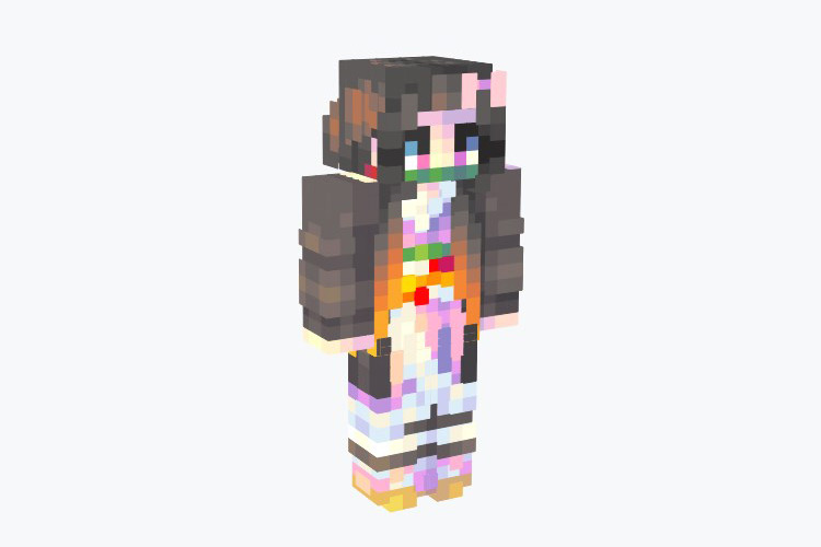 Nezuko Kamado (Demon Slayer) Minecraft Skin