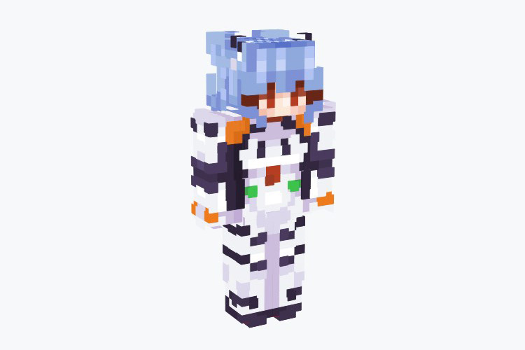 Rei Ayanami (Neon Genesis Evangelion) Minecraft Skin