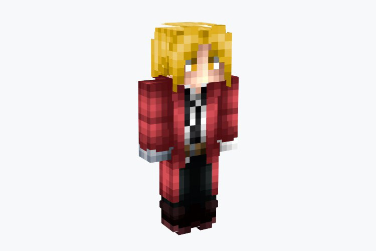 Edward Elric (Fullmetal Alchemist) Minecraft Skin