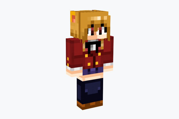 Aisaka Taiga (Toradora) Minecraft Skin