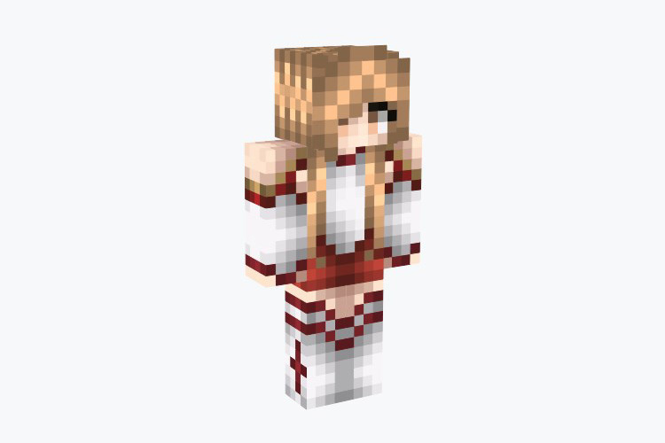 Asuna (Sword Art Online) Skin For Minecraft