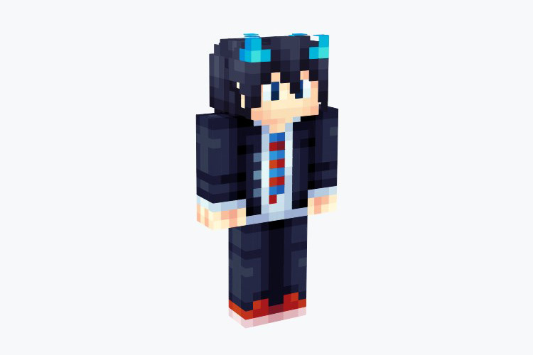 Rin Okumura (Blue Exorcist) Minecraft Skin