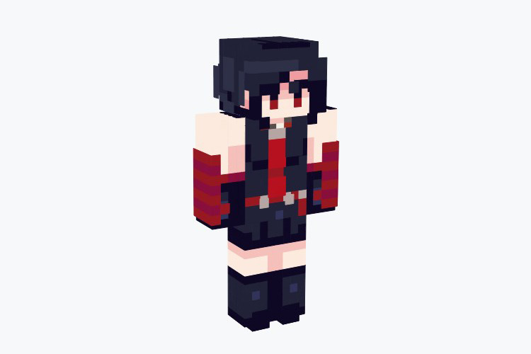 Akame (Akame ga Kill) Minecraft Skin