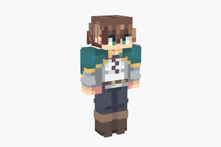 Kazuma Satou (Konosuba) Skin For Minecraft