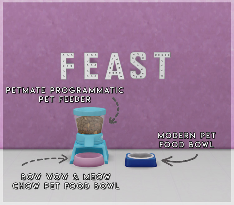 Sims 4 Pet Food & Pet Bowl CC (All Free) FandomSpot