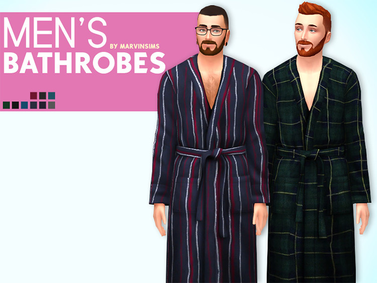Men’s Robes / Sims 4 CC