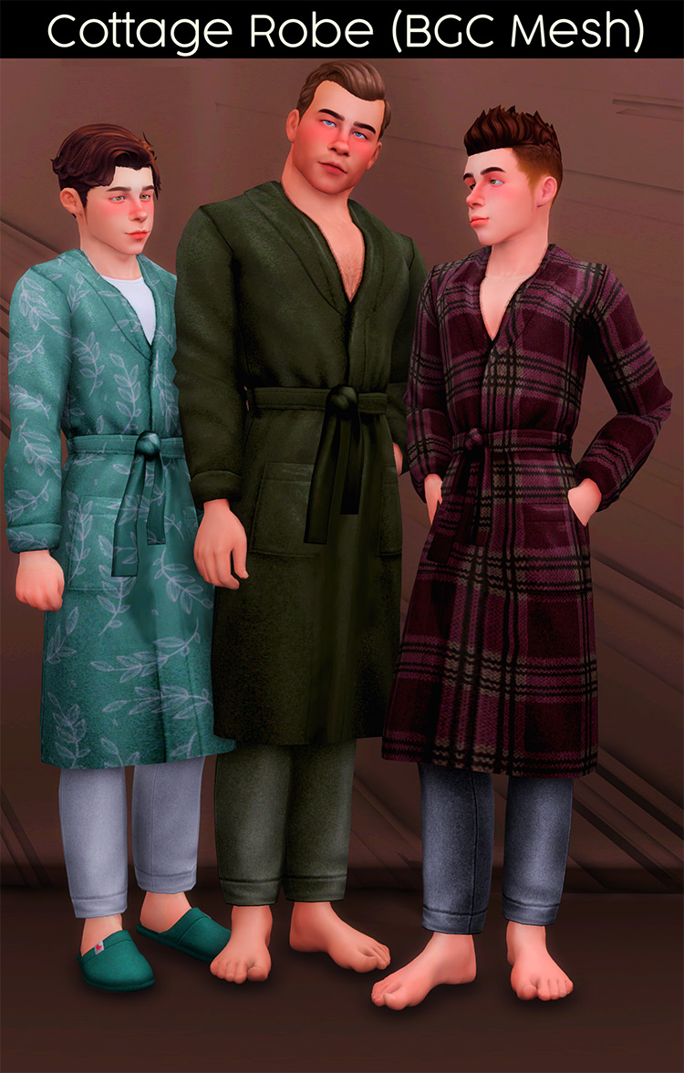 Cottage Robe / Sims 4 CC