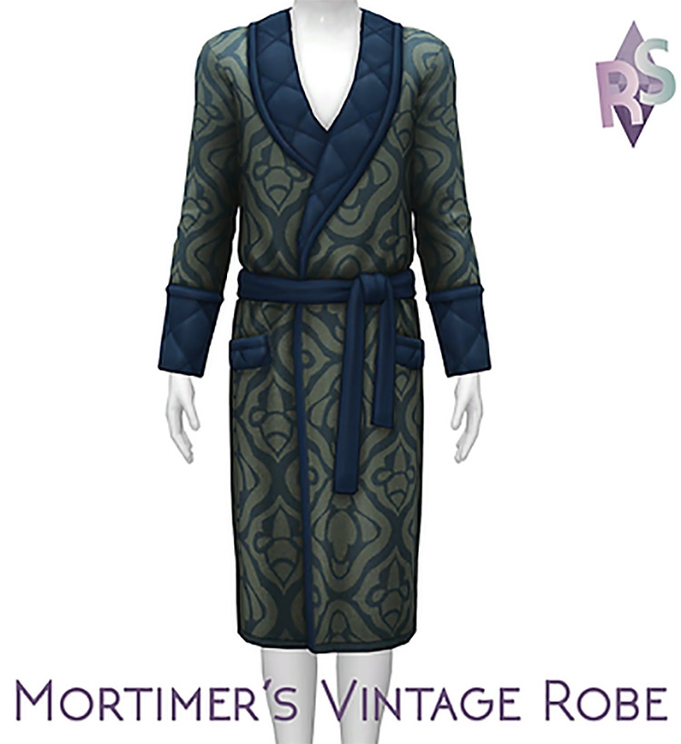 Mortimer’s Vintage Robe / Sims 4 CC