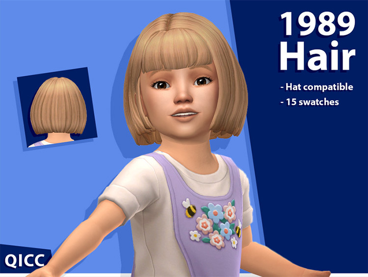 1989 Hair / Sims 4 CC