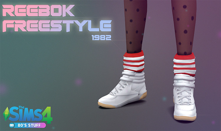 Reebok Freestyles 1982 / Sims 4 CC