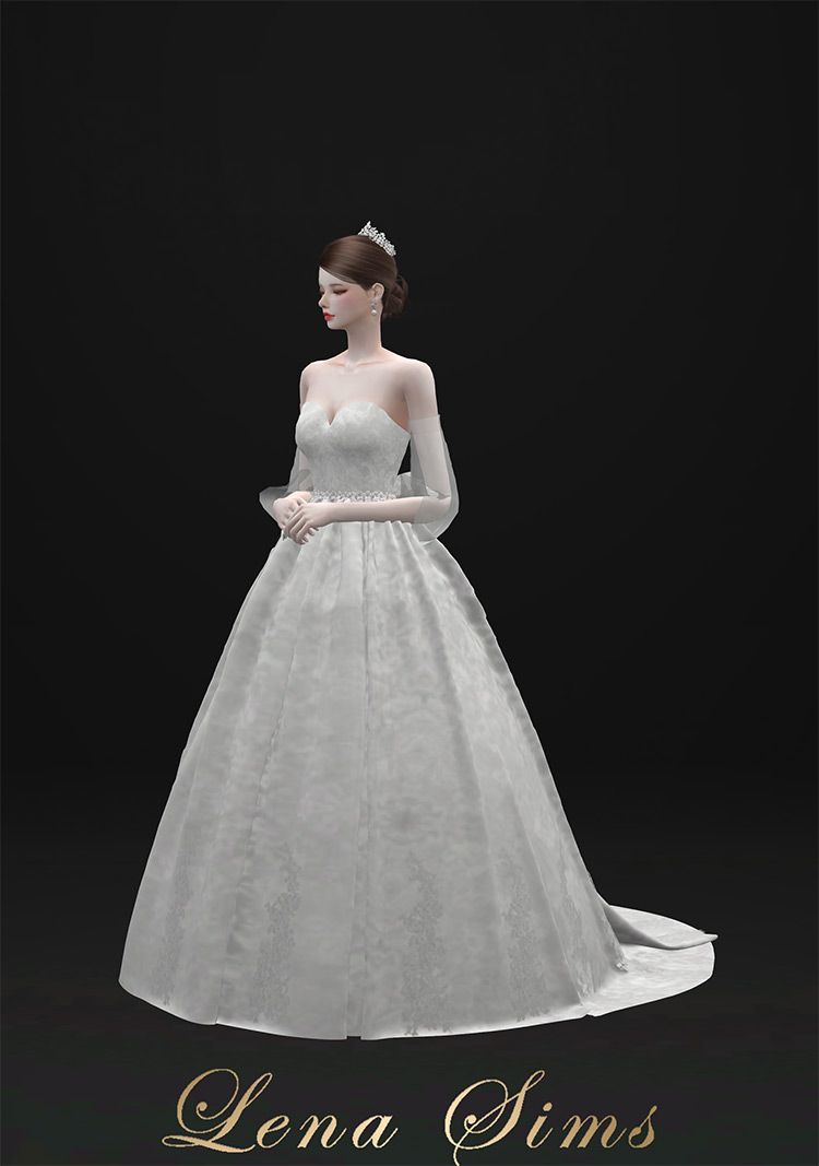 Dana Dress by Atelier Lena / Sims 4 CC