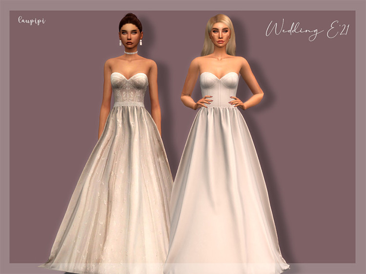 Sims 4 Alpha CC Wedding Dresses  The Ultimate Collection   FandomSpot - 66