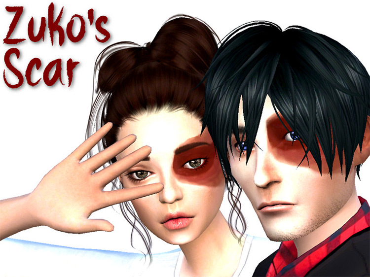 Zuko’s Scar Sims 4 CC