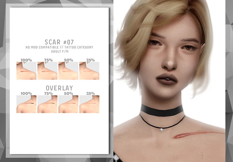 face scars sims 4 cc