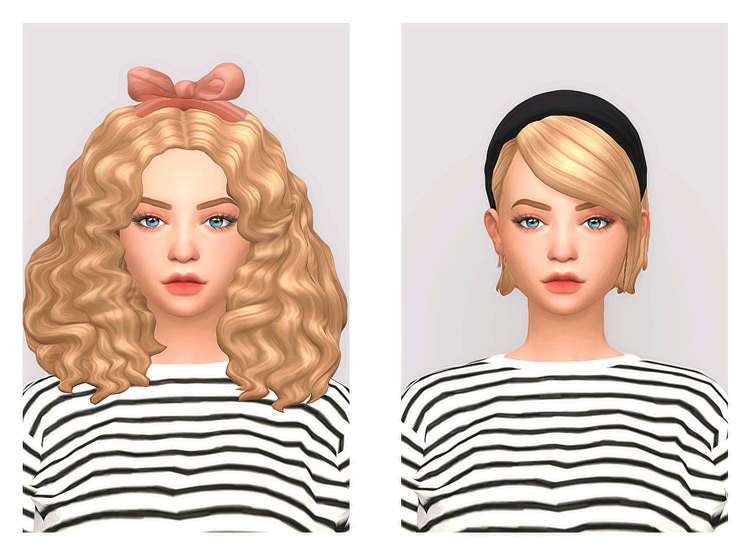 Sims 4 CC  Free Custom Headbands and Hairbands   FandomSpot - 46