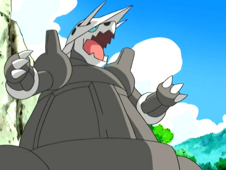 Aggron from Pokemon anime