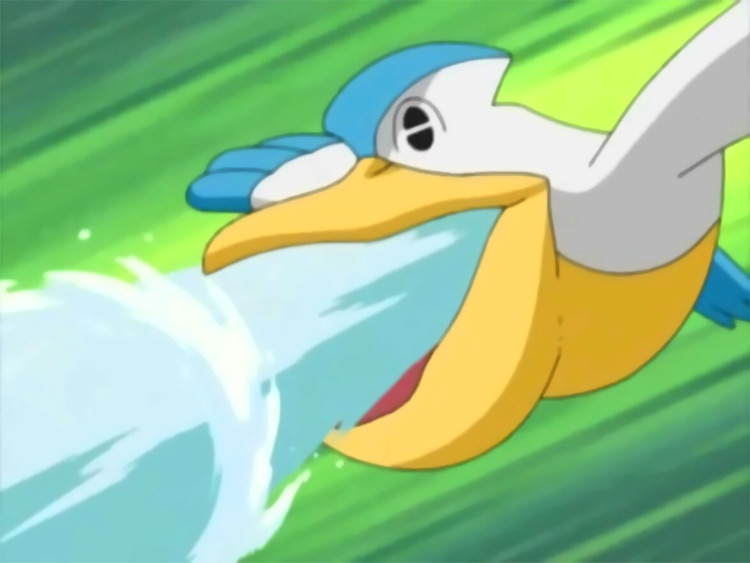 Pelipper from Pokemon anime