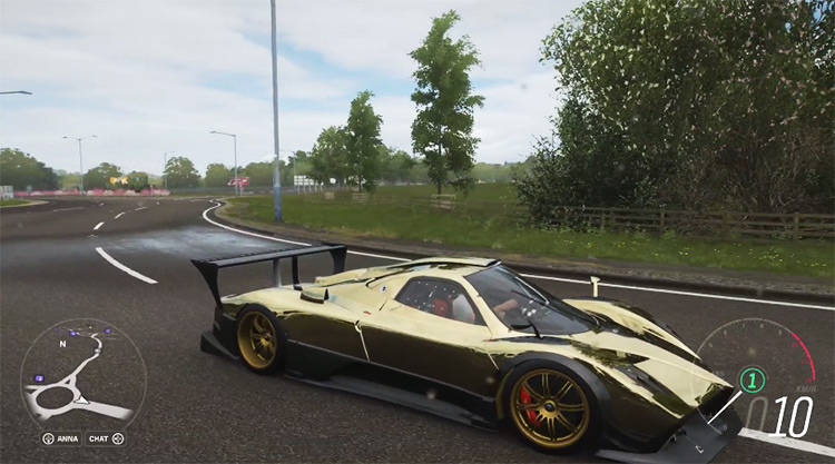 Pagani Zonda Forza Edition in FH4