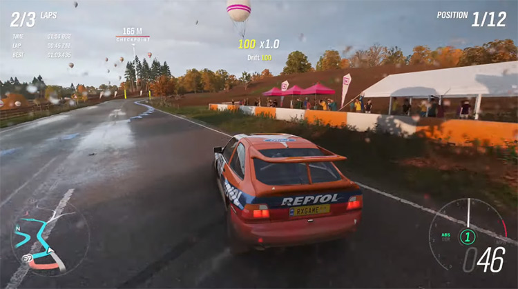 1992 Ford Escort RS Cosworth car in FH4