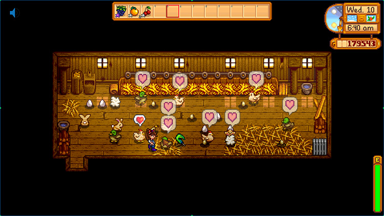 Easy Petting Mod for Stardew Valley
