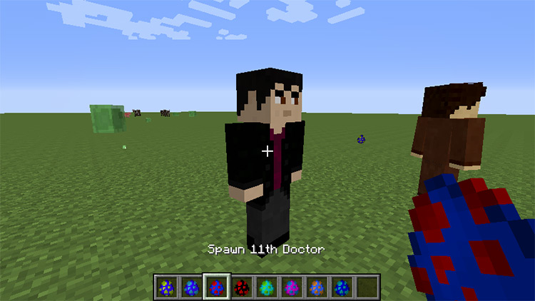 Doctor Who NPCs Minecraft Mod