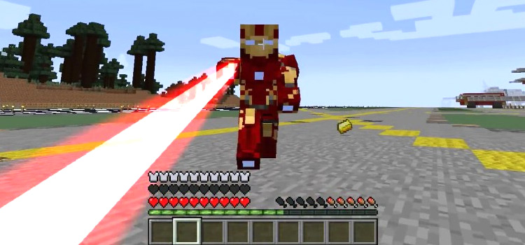 mcpe superhero mod