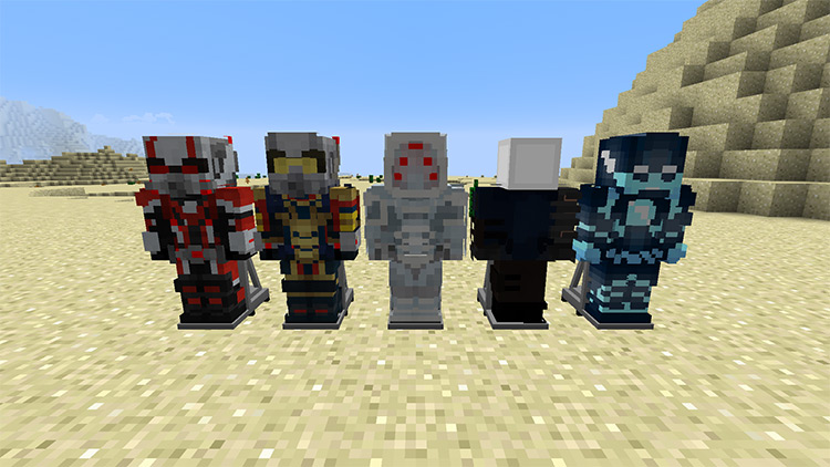 super hero legends mod minecraft