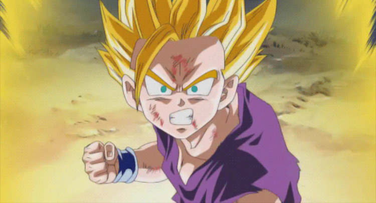 Son Gohan Dragon Ball Z anime screenshot