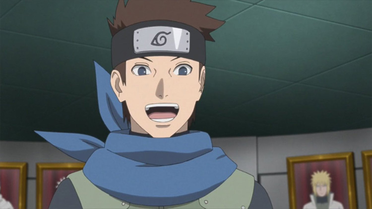 Konohamaru Sarutobi from Naruto anime