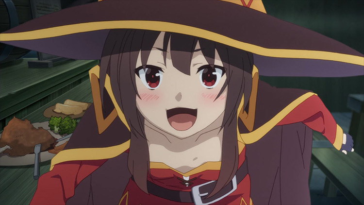 Megumin from KonoSuba anime