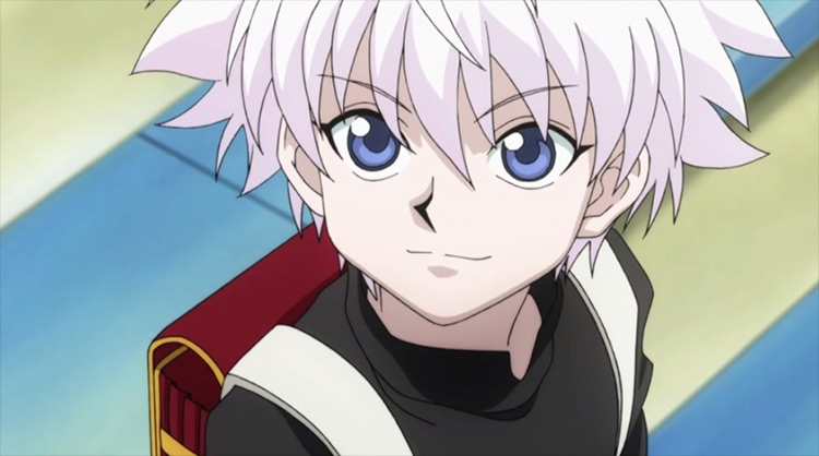 Killua Zoldyck from Hunter x Hunter anime