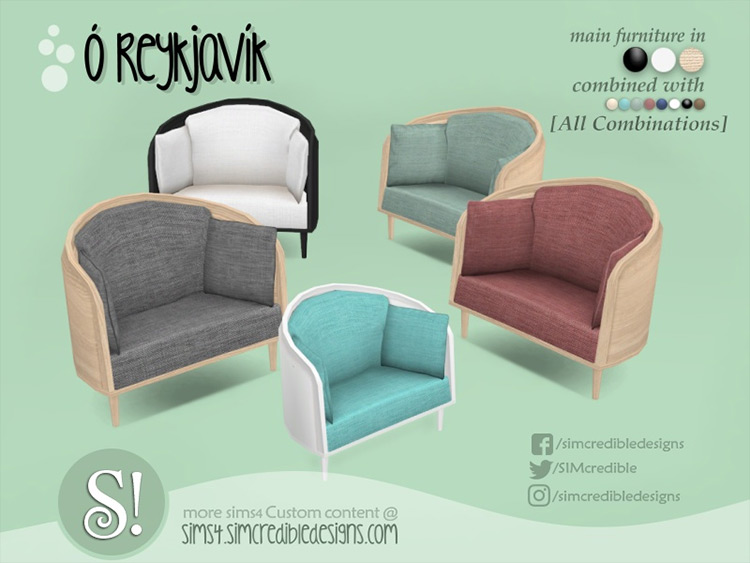 Sims 4 Lounge Chair CC   Mods  All Free    FandomSpot - 97