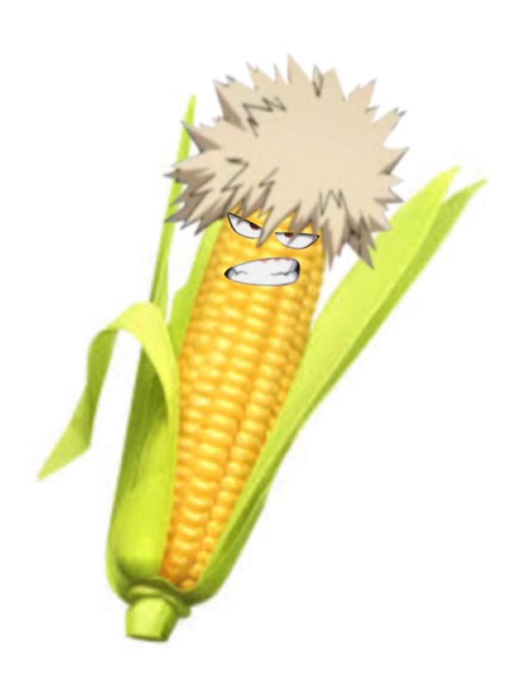 Katsuki My Hero Academia corn husk meme