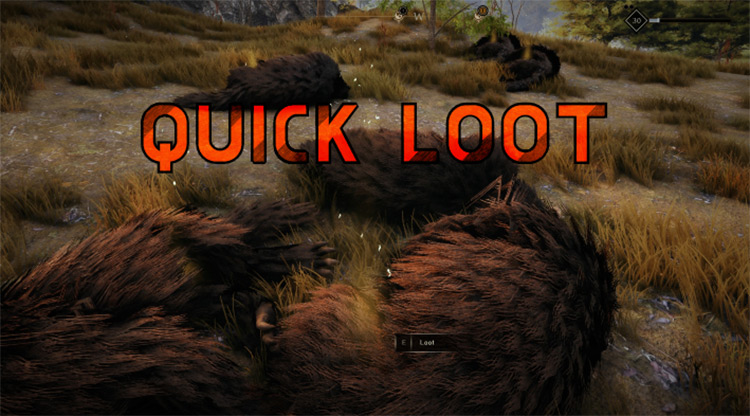 Quick Loot GreedFall mod screenshot