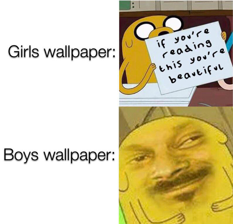 Girls wallpapers vs Boys wallpapers