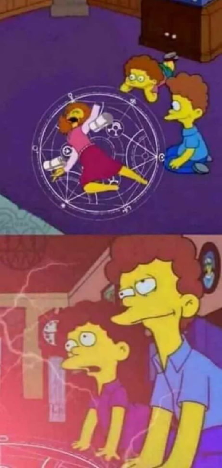 Todd and Rod Flanders Fullmetal crossover meme