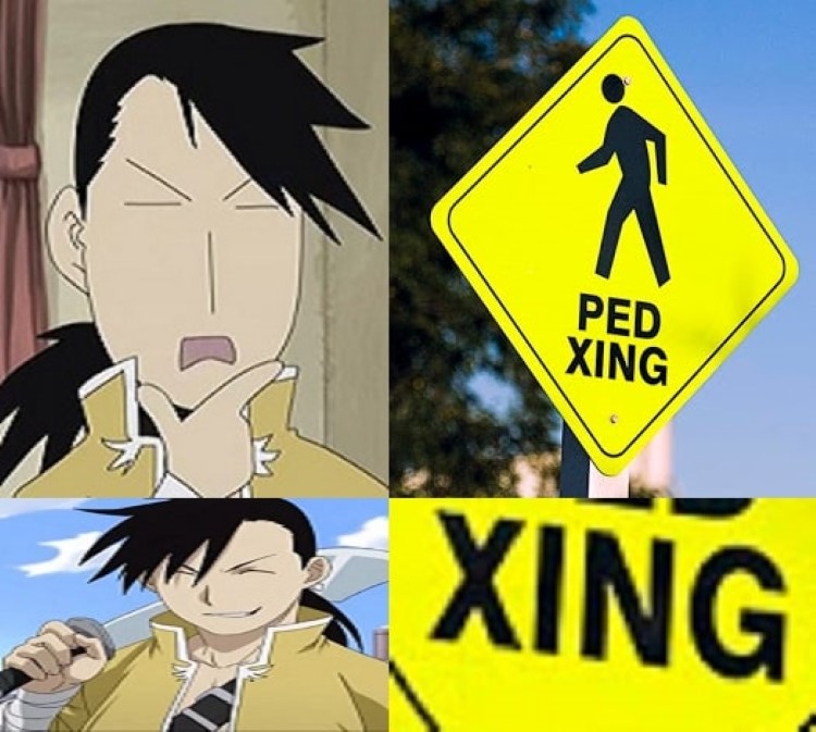 Ped Xing meme
