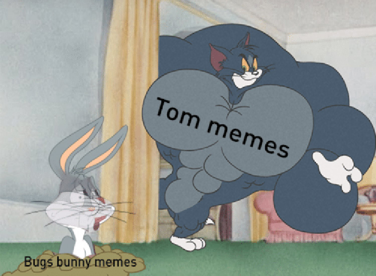 Tom memes vs Bugs memes