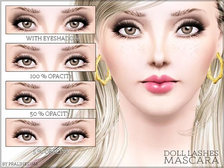 Best Sims 3 Eyelashes CC  The Ultimate Collection   FandomSpot - 82