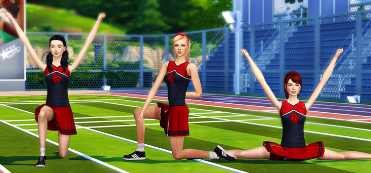 sims 4 dancer workout clothing