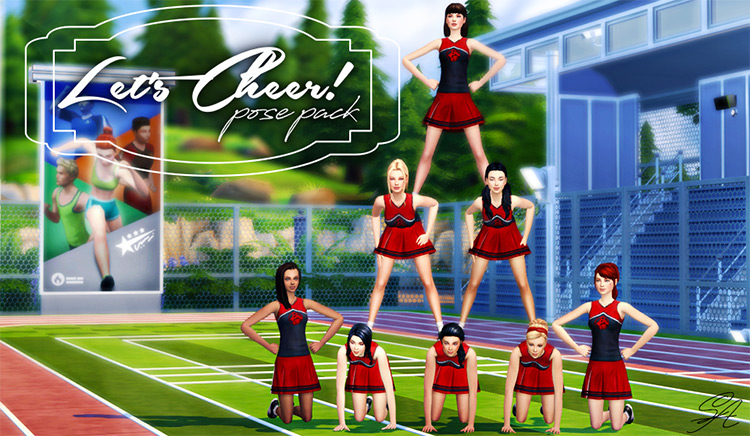 Sims 4 Cheerleader CC   Mods  The Ultimate List   FandomSpot - 37