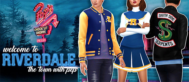 Welcome to Riverdale Sims 4 CC